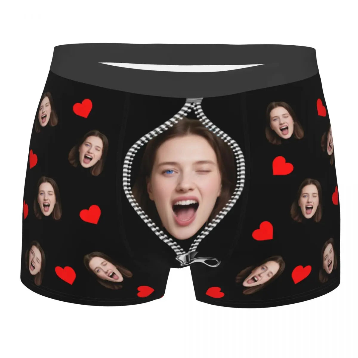 Custom Face Boxer Briefs - Personalised Photo Underwear Gift