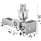 Automatic Commercial Donut Machine - 7L Hopper, 3KW/6KW Power