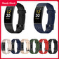18mm Silicone Sports Watch Band - Soft Waterproof Strap