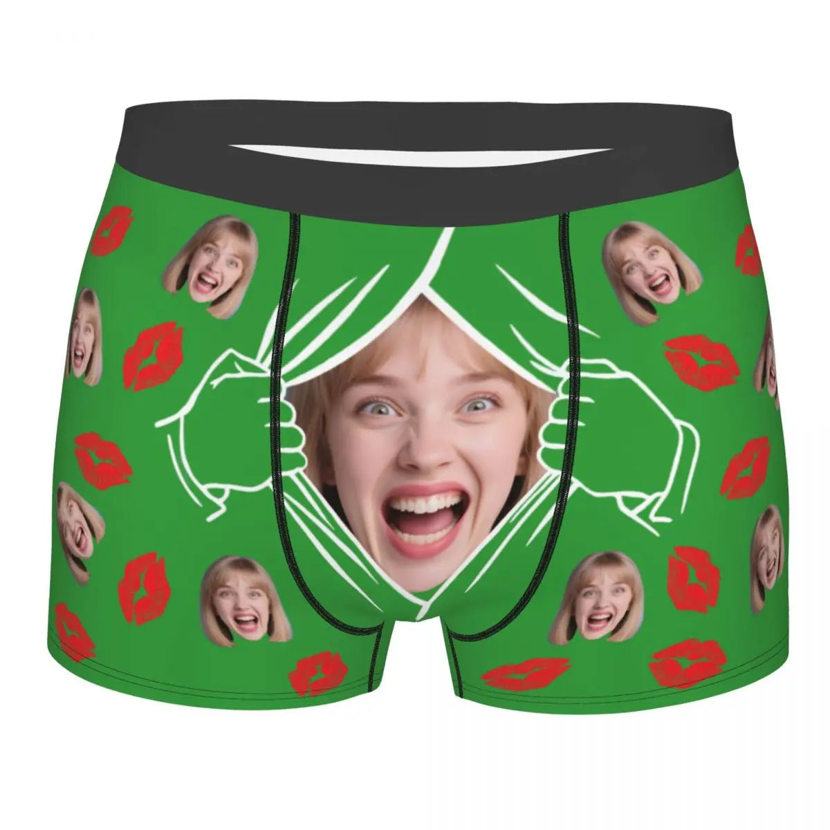 Custom Face Boxer Briefs - Personalised Photo Underwear Gift