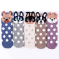 5 Pairs Women's Cat Socks - Cute Animal Cartoon Cotton Art