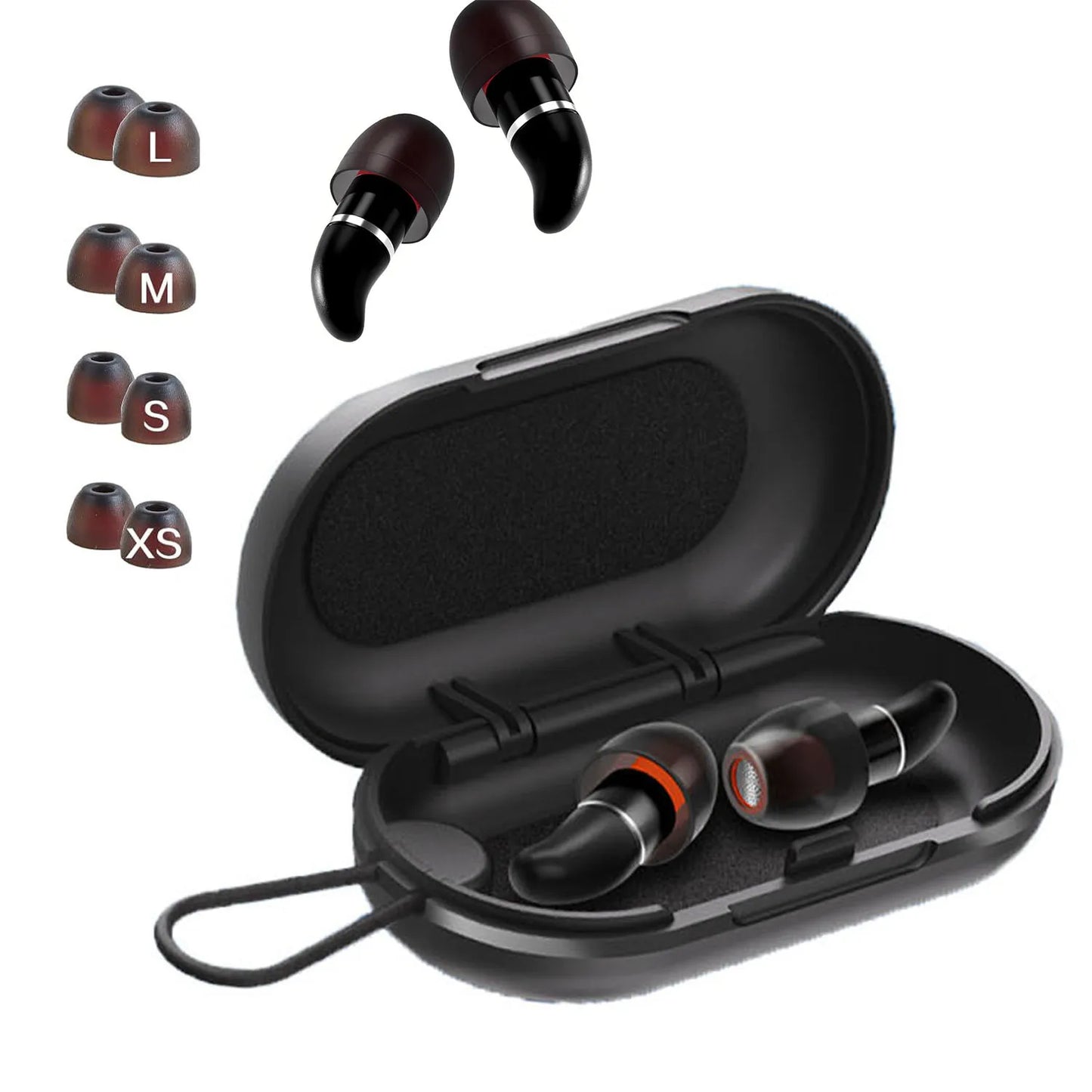 Silicone Ear Plugs | Reusable Noise Cancelling Sleep & Work Protection