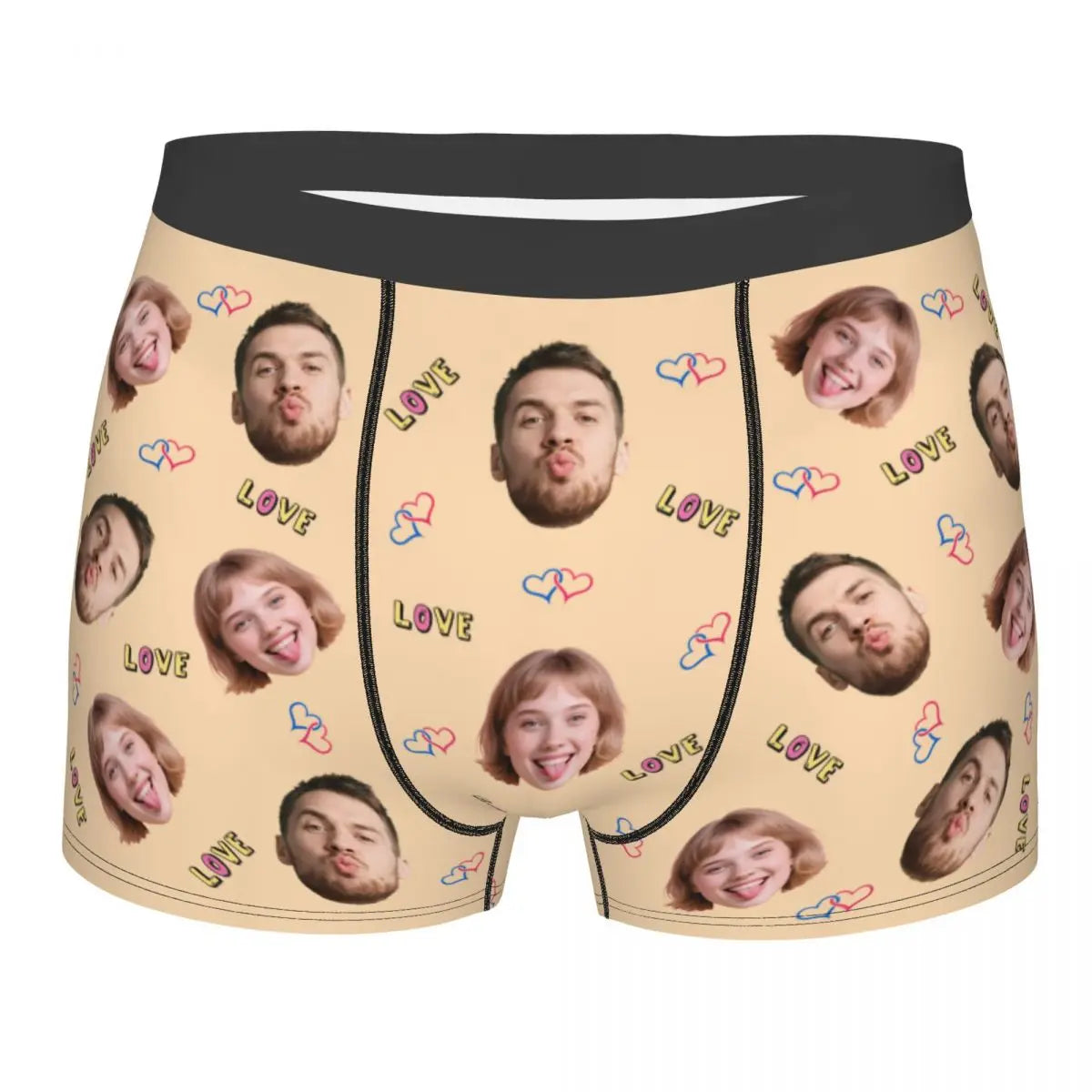 Custom Face Boxer Briefs - Personalised Photo Underwear Gift