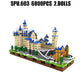 6800-Piece Germany Neuschwanstein Castle Model - Diamond Blocks