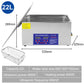3L Digital Ultrasonic Cleaner | Heated Jewellery Glasses & Dental Bath