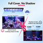 S54 Dimmable Marine Aquarium LED Light | Full Spectrum Saltwater Lamp