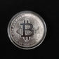 Physical Bitcoin Coin - Gold Plated BTC Commemorative Token