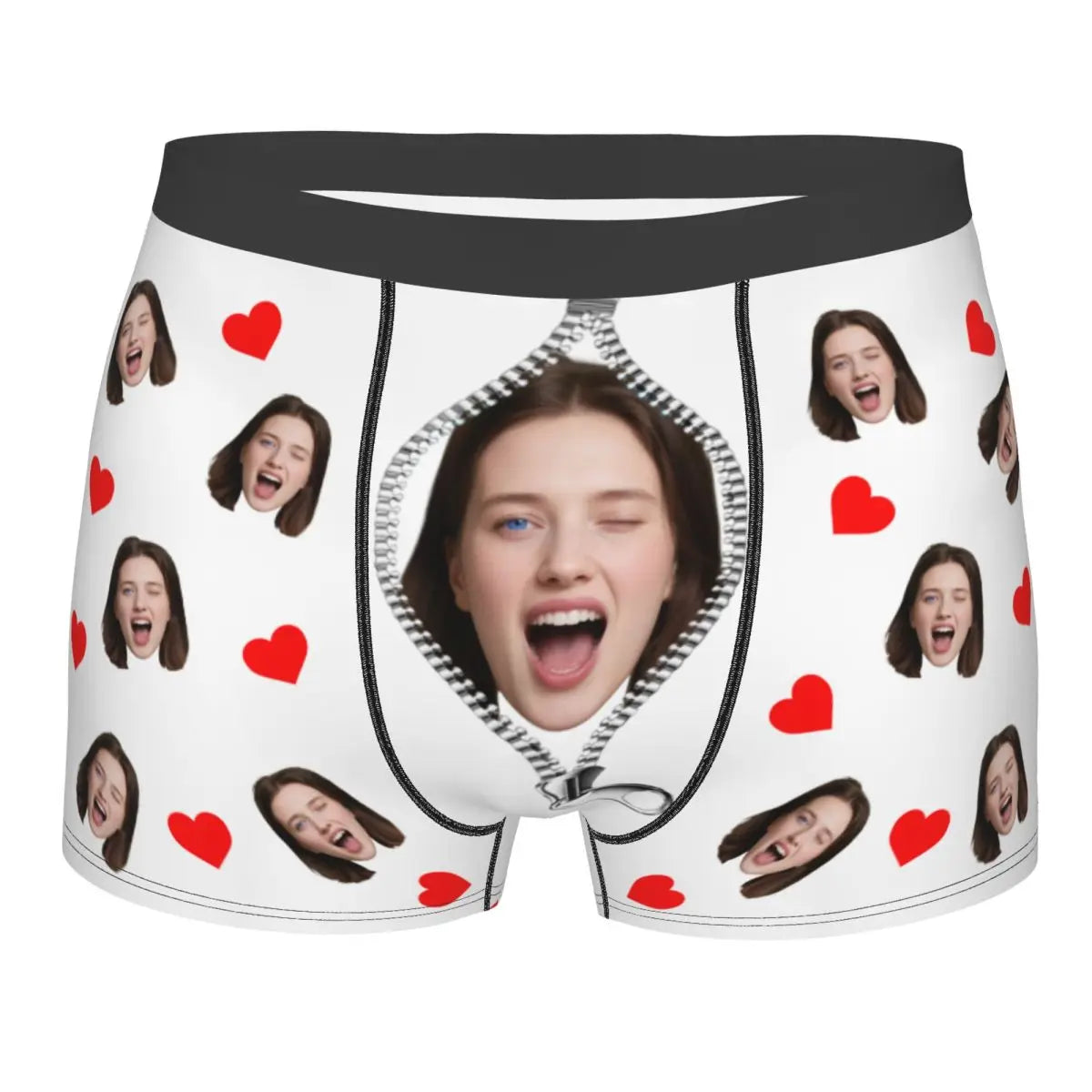 Custom Face Boxer Briefs - Personalised Photo Underwear Gift