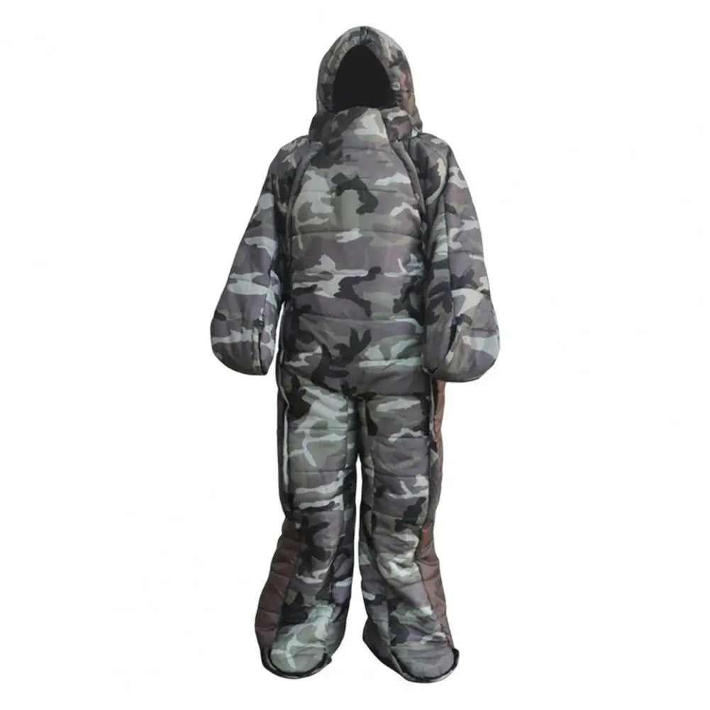 Wearable Humanoid Sleeping Bag | -5°C Winter Mummy Bag with Arm Holes