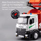 1:18 Alloy Garbage Truck Toy | Electric Sanitation Car Lights & Sound