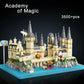 Educational DIY Magic Castle Building Set Medieval Architecture Creative Technical MOC Assembly Bricks Gift Kids Adults Holiday