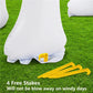 160cm Giant Inflatable Unicorn Water Sprinkler - Outdoor Summer Toy