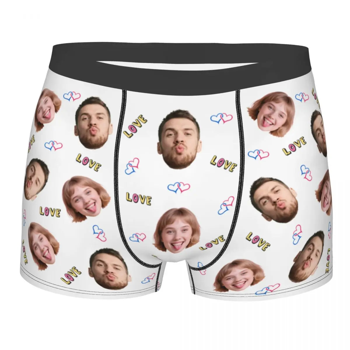 Custom Face Boxer Briefs - Personalised Photo Underwear Gift