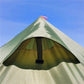 Ultralight 4-Season Pyramid Teepee Tent - Snow Skirt & Chimney Hole