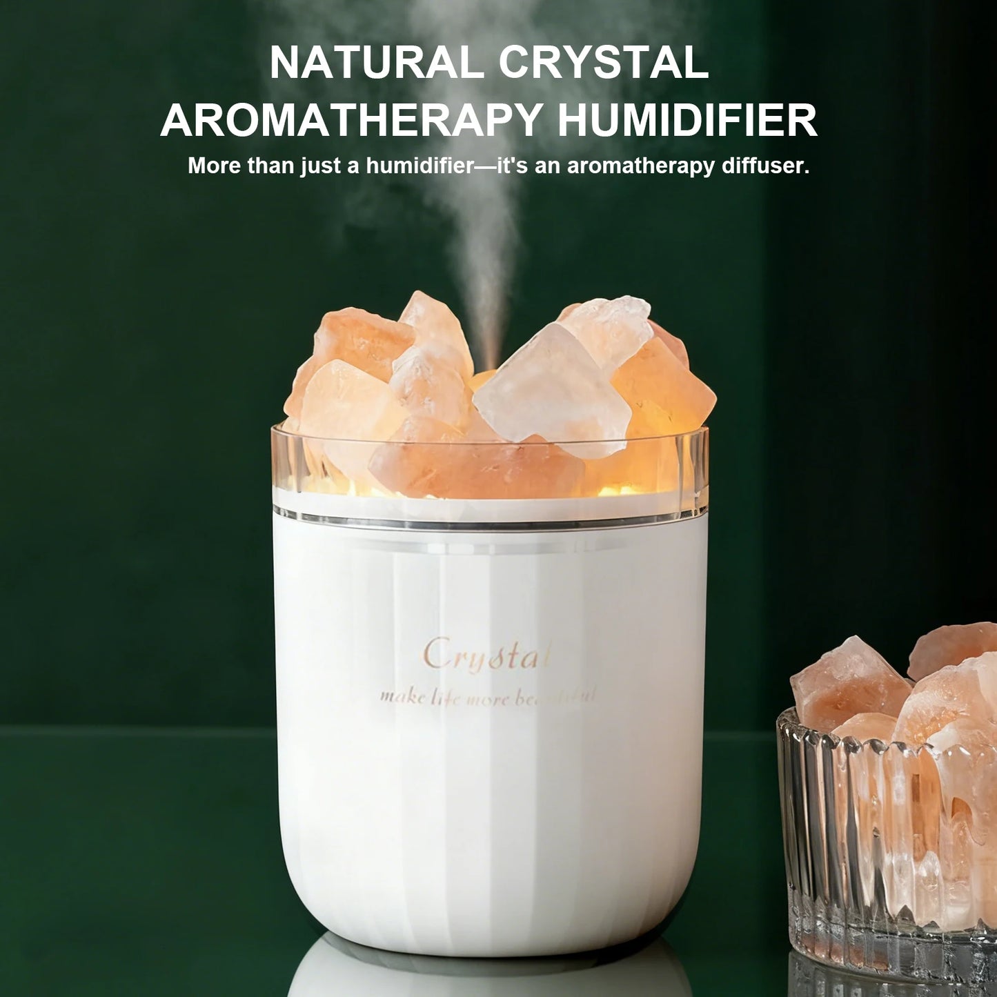 Smart Essential Oil Diffuser | Rechargeable Home Aroma Air Mist Unit