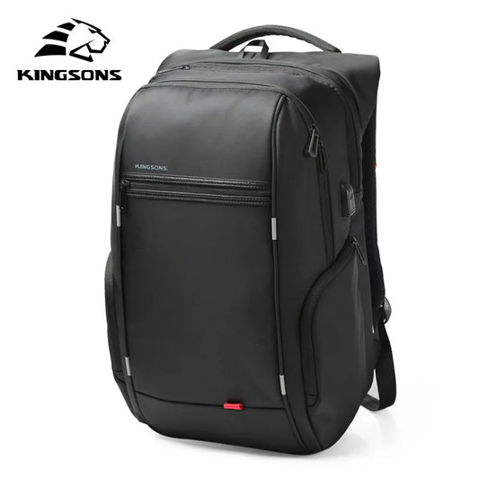 17.3" Anti-Theft Laptop Backpack - Waterproof USB Business Bag