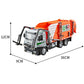 1:18 Alloy Garbage Truck Toy | Electric Sanitation Car Lights & Sound