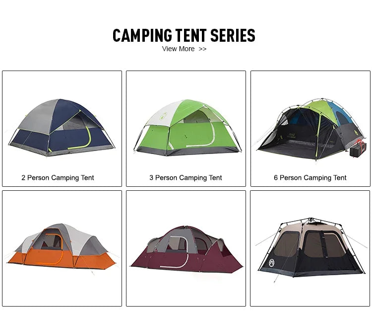 3-4 Person Family Camping Tent - Instant Air Pop Up