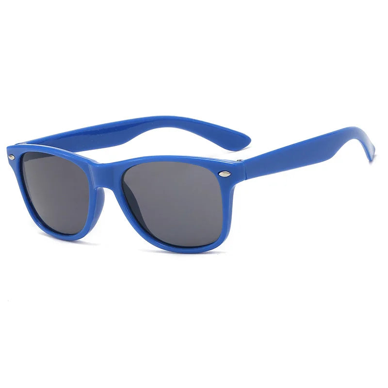 Childrens Ink Glasses | Kids Rice Nail Square Fashion Sunglasses Set