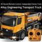 RC Dumper Truck 1/14 Scale | 10CH Remote Control Alloy Loader Toy Set