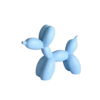 Modern Balloon Dog Statue | Nordic Pop Art Resin Puppy Ornament