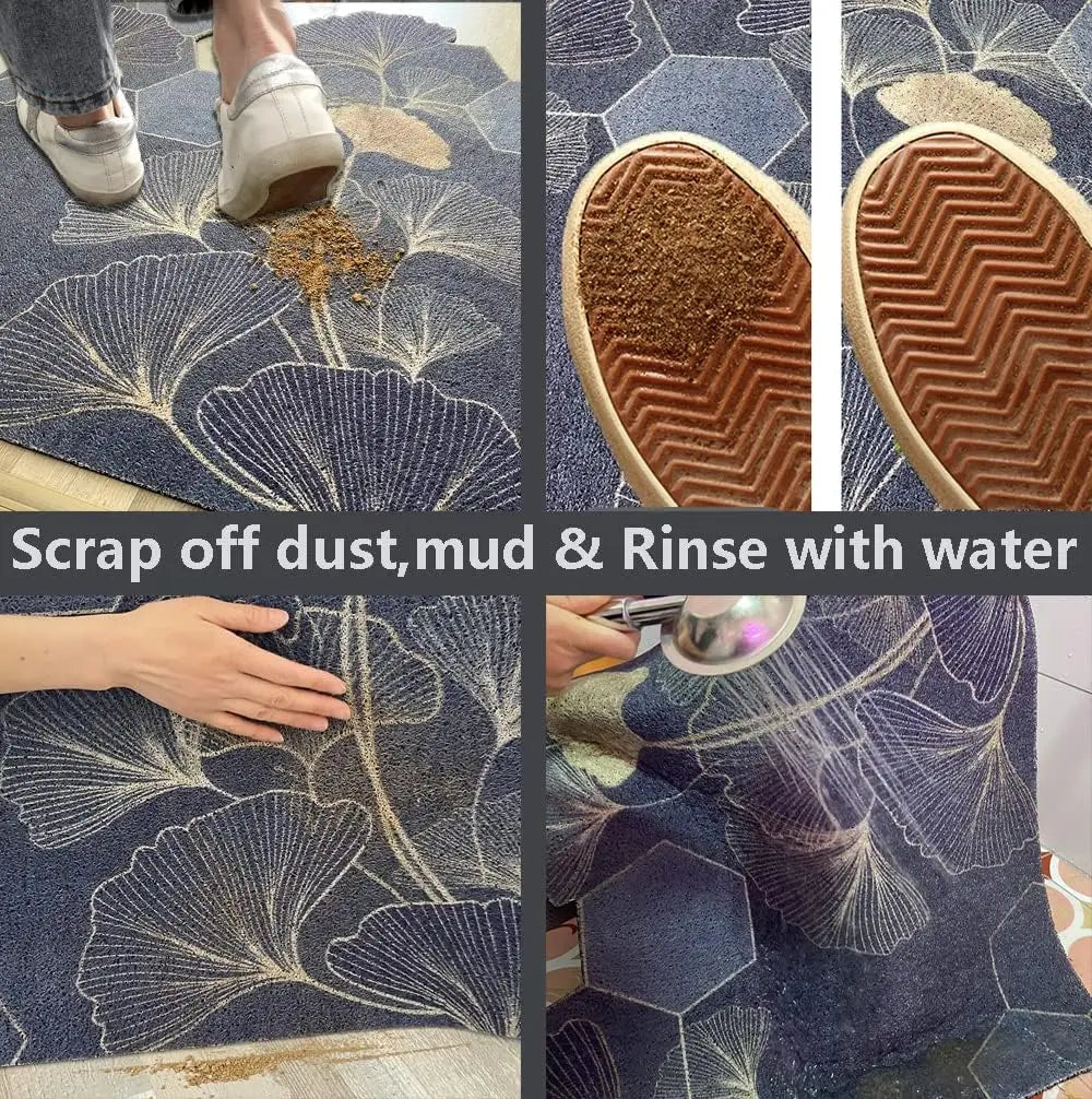 Washable Non-Slip Rug - Great Wave Sun Door Mat