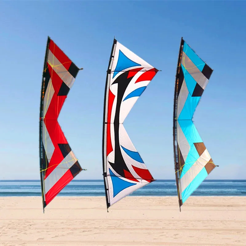 Professional Quad Line Stunt Kite | 240cm Dancing Squid Power Wing Kit