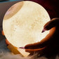 3D Moon Lamp Humidifier | 13cm USB Night Light & Aroma Diffuser