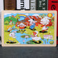 24-Piece Wooden Jigsaw Puzzles - Kids Cartoon Animal Designs