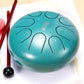 6" Steel Tongue Drum | 8 Note Ethereal Meditation & Yoga Hand Drum