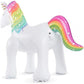 160cm Giant Inflatable Unicorn Water Sprinkler - Outdoor Summer Toy