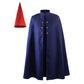 Anime Garden Cape Costume | Wirt Cosplay Cloak with Pointed Red Hat