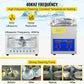 Industrial Ultrasonic Cleaner - 22L 30L Heated Digital Bath