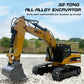 All-Alloy RC Excavator 23 Channel | Professional Metal Remote Digger