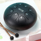 6" Steel Tongue Drum | 8 Note Ethereal Meditation & Yoga Hand Drum