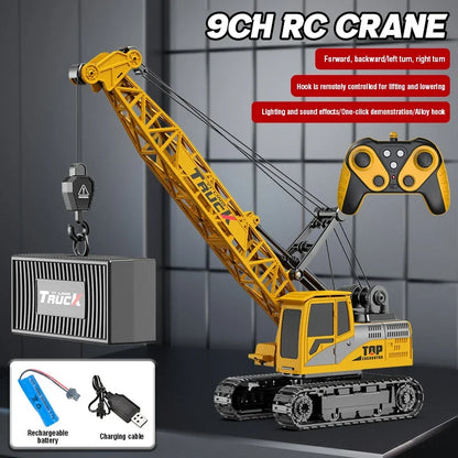 15CH RC Spray Crane Truck | Pro Alloy Metal Remote Control Excavator