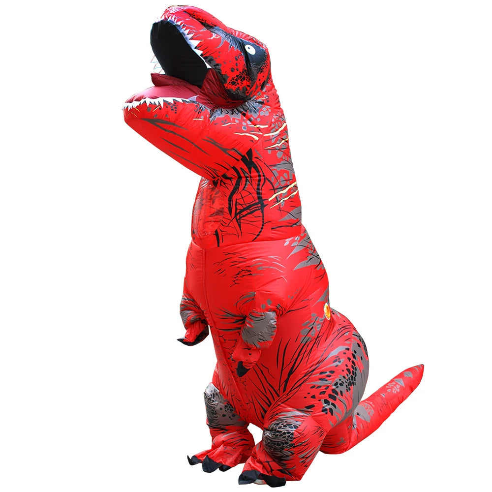 Inflatable T-Rex Dinosaur Costume | Full Body Kids & Adult Cosplay Suit