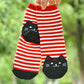 5 Pairs Women's Cat Socks - Cute Animal Cartoon Cotton Art