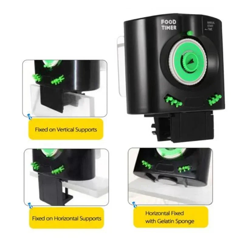 Digital Automatic Fish Feeder - Programmable Aquarium Timer