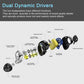 S115 Plus ENC Wireless Earbuds - TWS Bluetooth Earphones