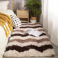 Large Fluffy Rug 160x230cm - Washable Non-Slip Plush Carpet