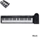 49-Key Roll Up Silicone Piano | Portable Foldable Keyboard for Kids