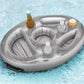 Inflatable Pool Drink Holder | Floating Ice Bucket Tray & Cup Cooler