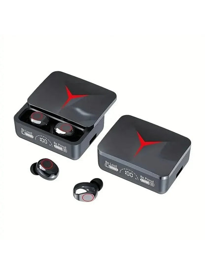 M90 TWS Wireless Earphones | Bluetooth 5.3 Sliding Case Gaming Buds ID