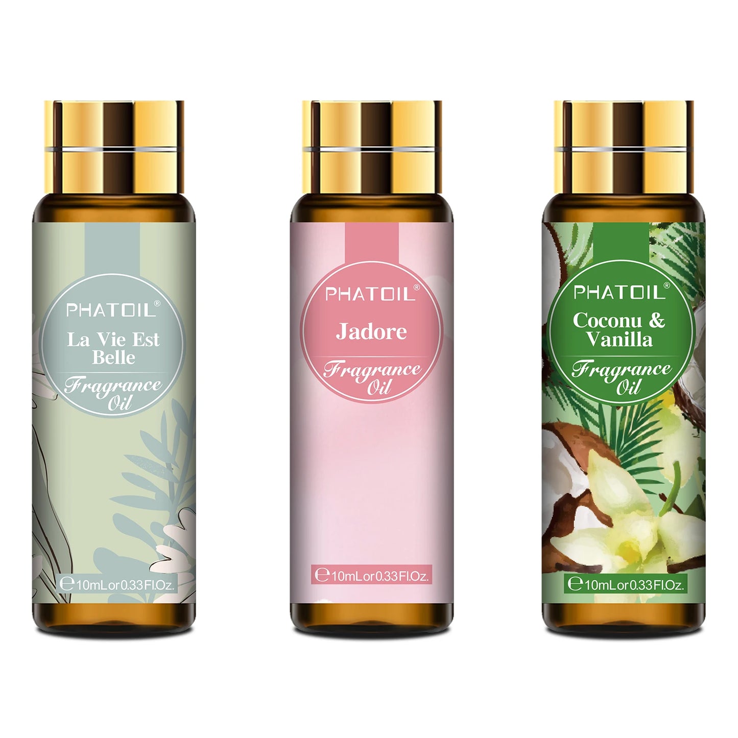 10ml Coconut & Vanilla Fragrance Oil - Fresh Linen Aroma Oil