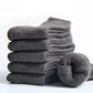 5 Pairs Mens Cotton Business Socks - Thick Warm Winter Socks