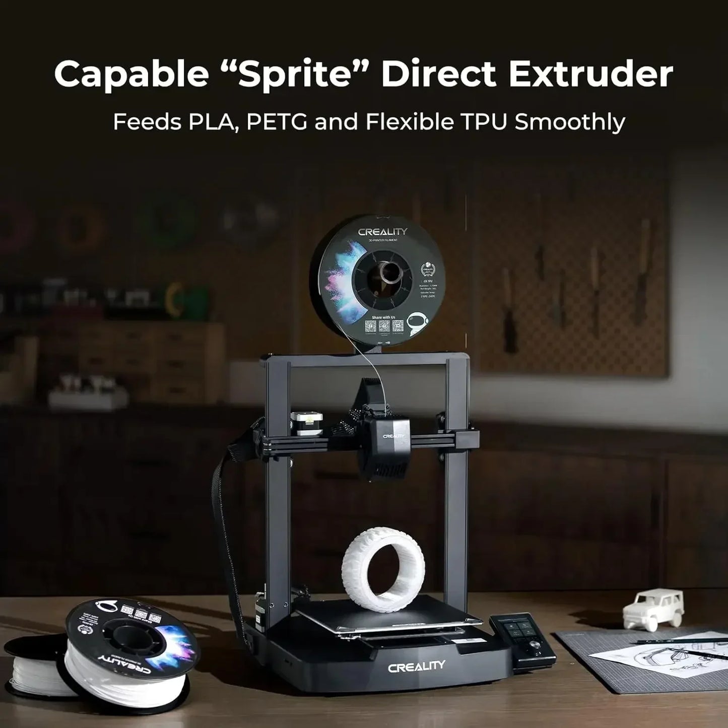 High-Speed 3D Printer | Pro Rapid Prototype Engine - Direct Drive 500