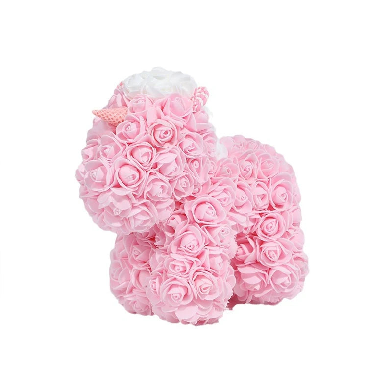 25cm Rose Unicorn PE Flower Gift | Valentines Day Magic Decor for Her