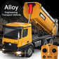 RC Dumper Truck 1/14 Scale | 10CH Remote Control Alloy Loader Toy Set