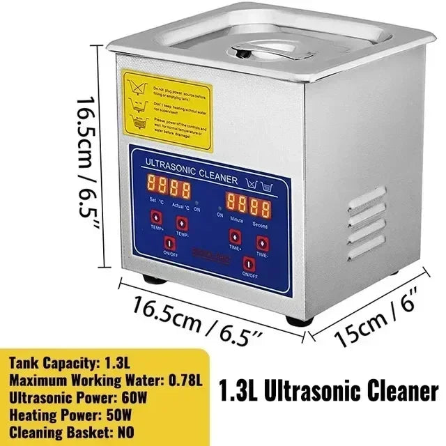 Industrial Ultrasonic Cleaner - 22L 30L Heated Digital Bath